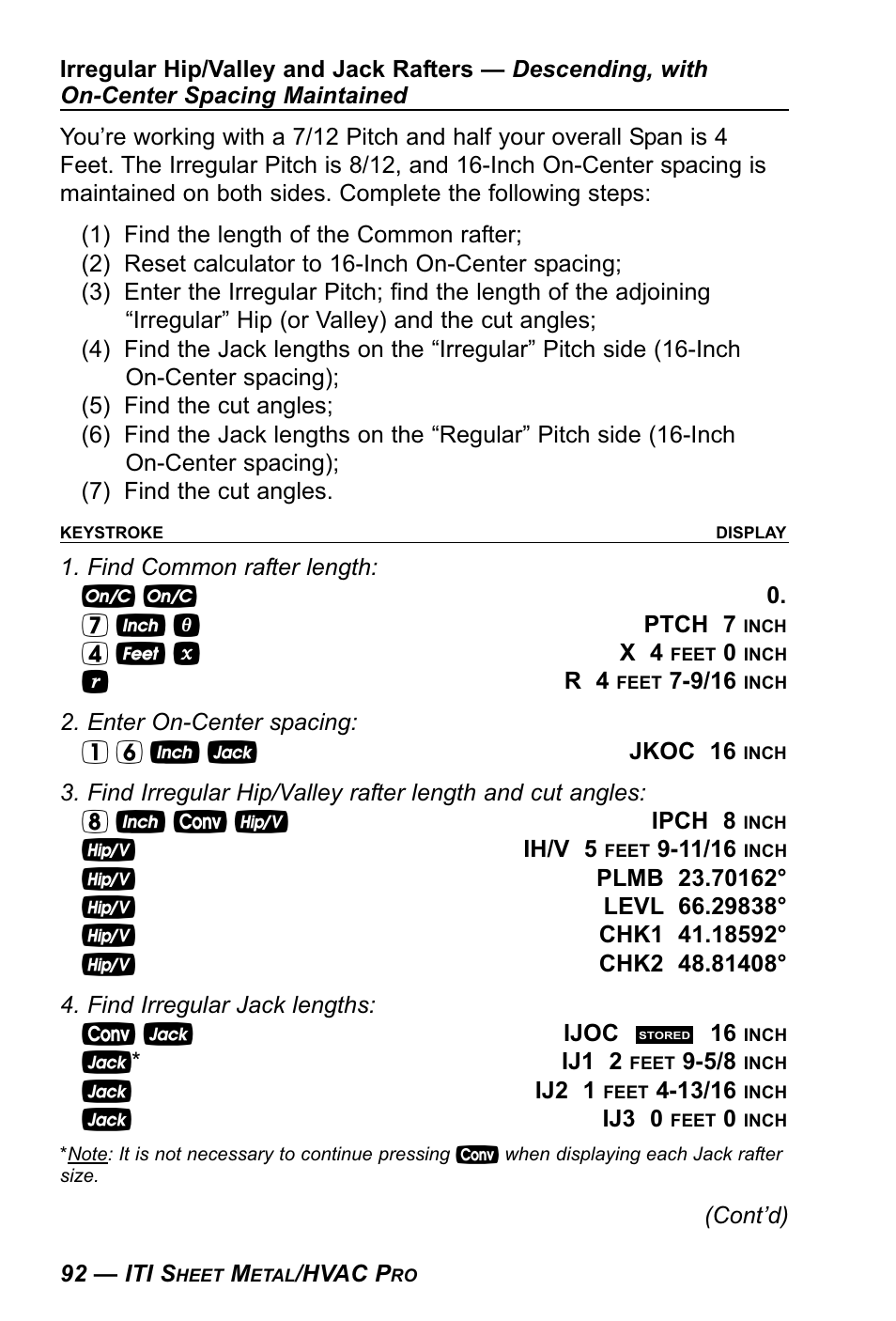 Calculated Industries 4090 User Manual | Page 93 / 123