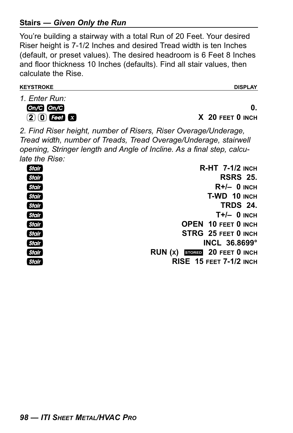 Calculated Industries 4090 User Manual | Page 99 / 123