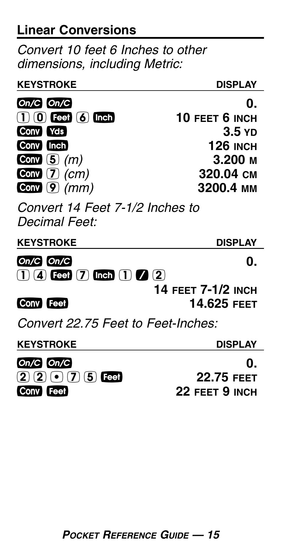 Calculated Industries 4019 User Manual | Page 19 / 40