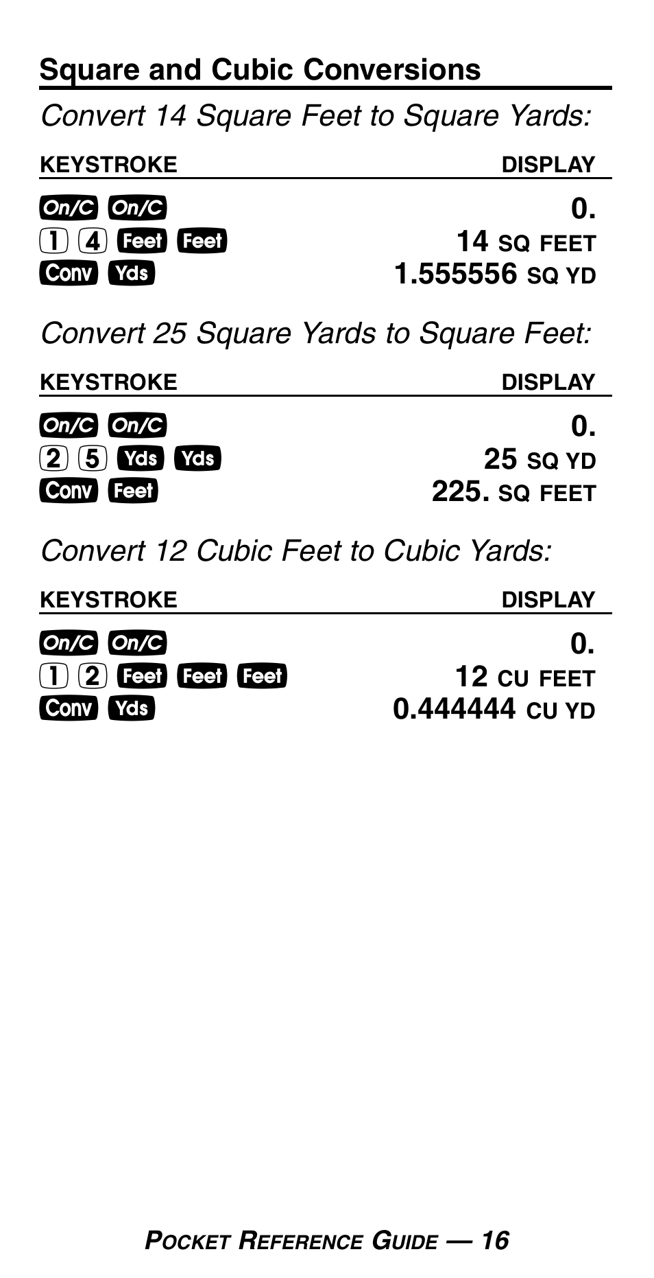 Calculated Industries 4019 User Manual | Page 20 / 40