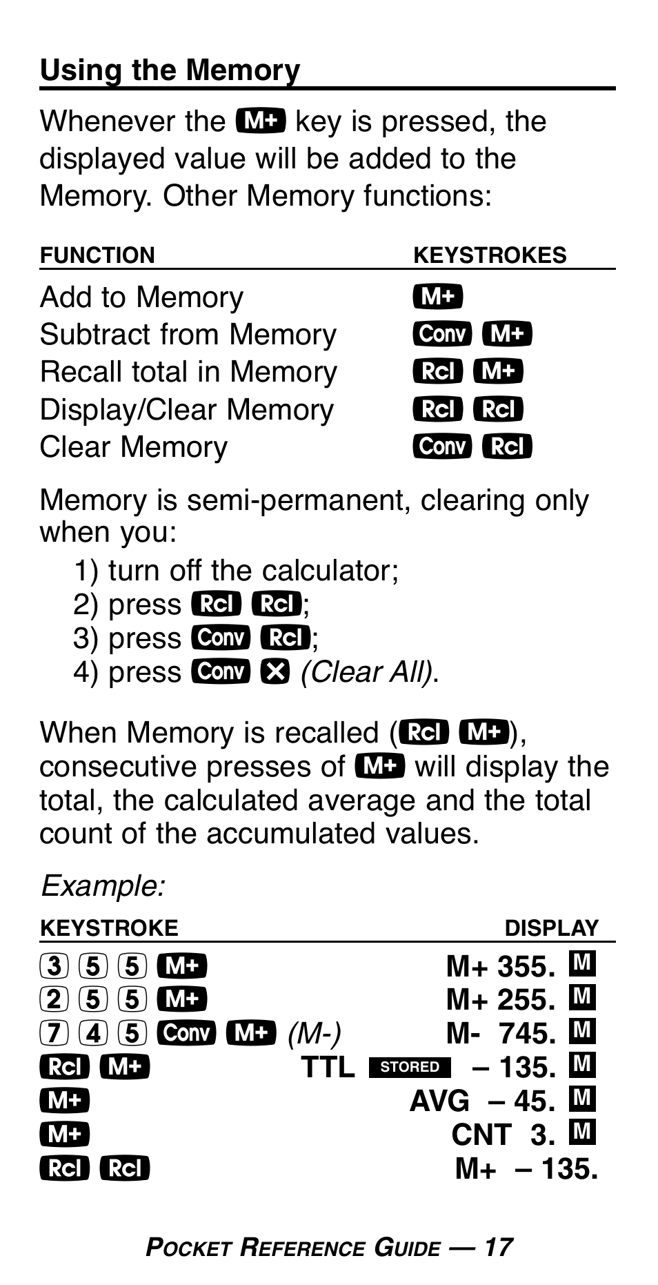 Calculated Industries 4019 User Manual | Page 21 / 40