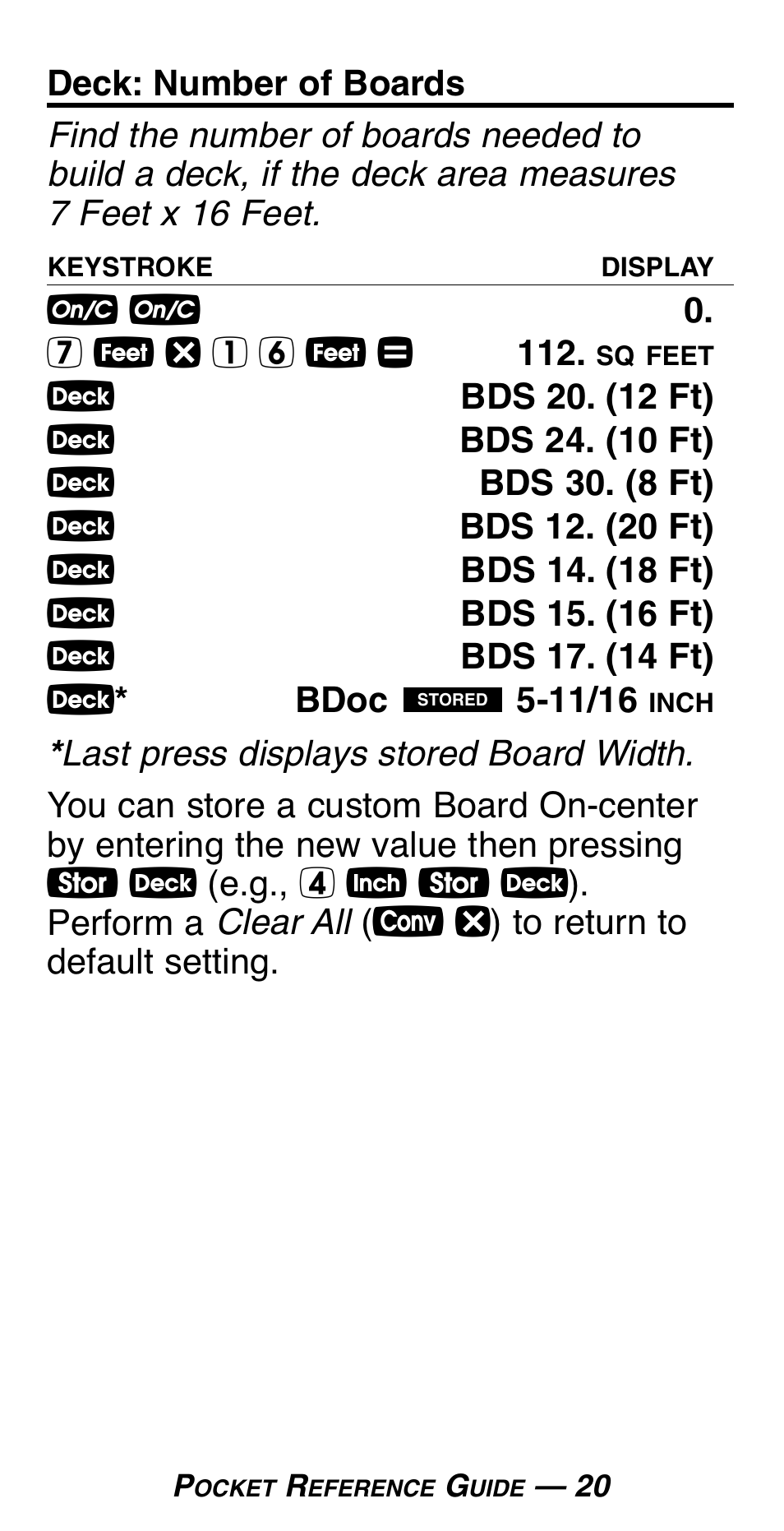 Calculated Industries 4019 User Manual | Page 24 / 40