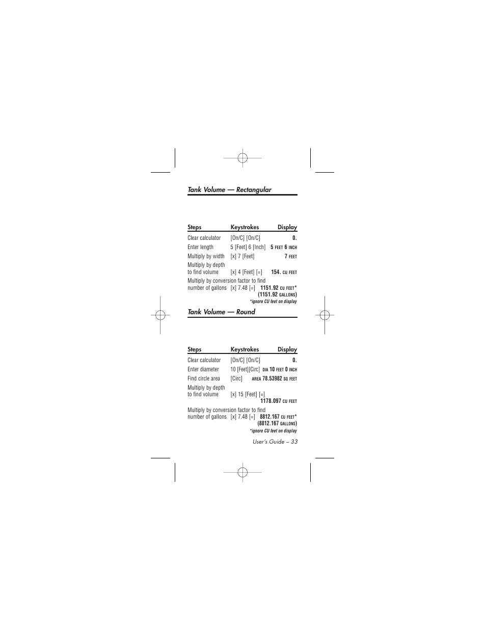 Calculated Industries 4015 User Manual | Page 33 / 84