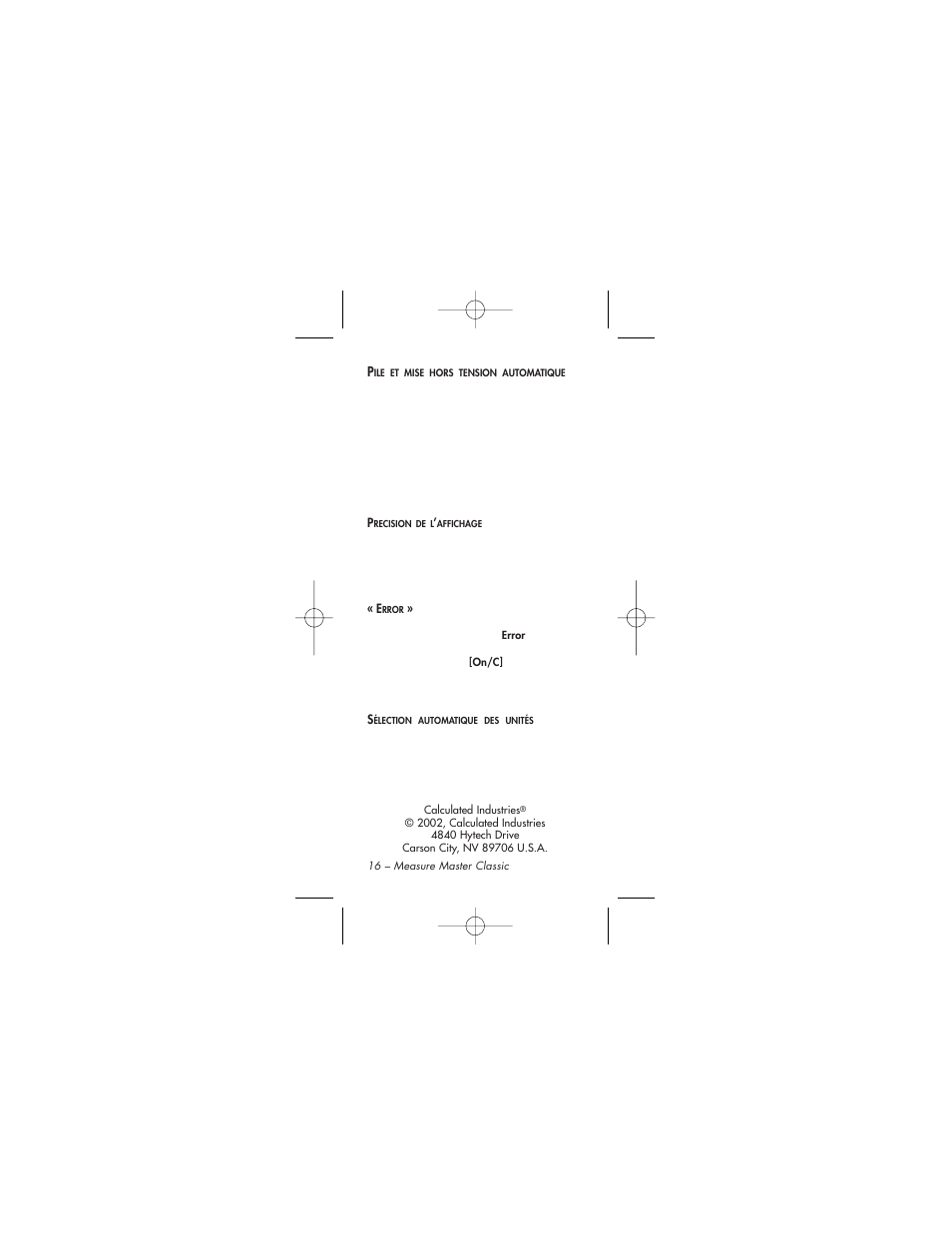 Calculated Industries 4015 User Manual | Page 64 / 84