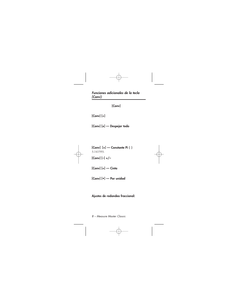 Calculated Industries 4015 User Manual | Page 72 / 84