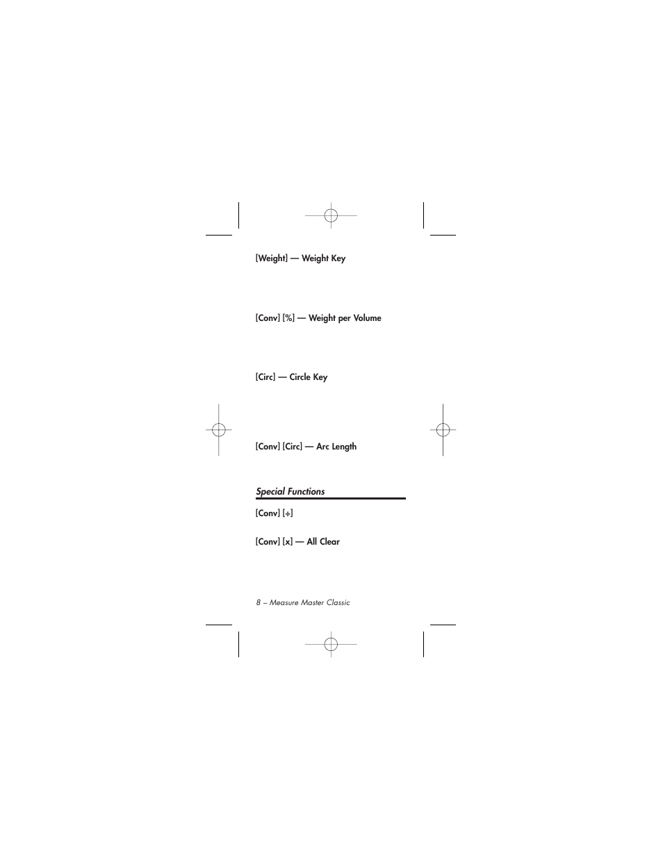 Calculated Industries 4015 User Manual | Page 8 / 84