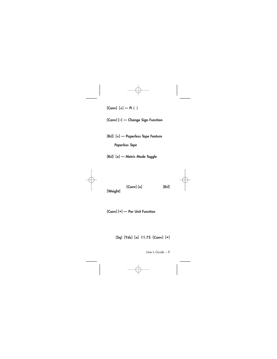 Calculated Industries 4015 User Manual | Page 9 / 84