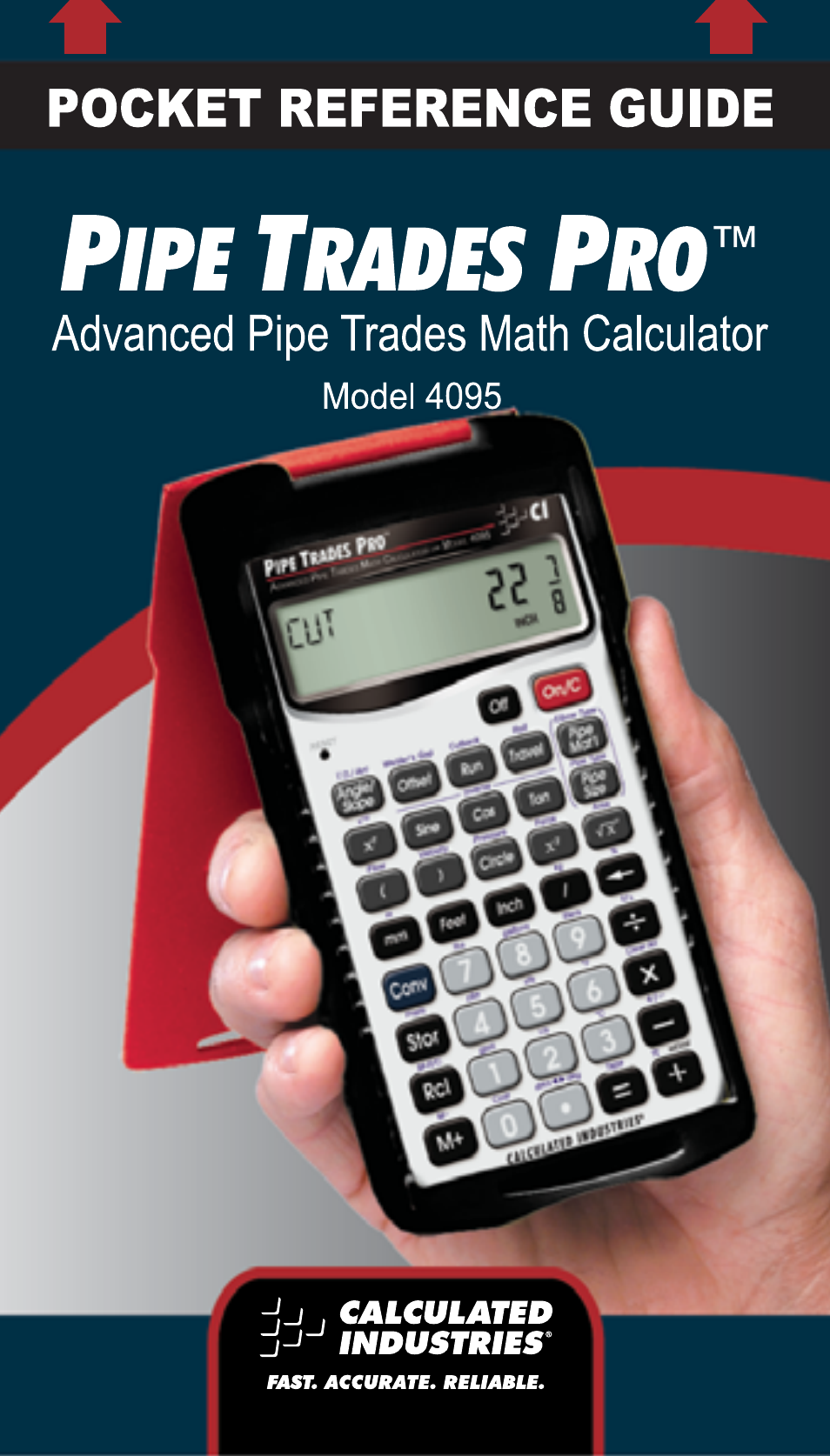 Calculated Industries 4095-B Pocket Reference Guide User Manual | 38 pages