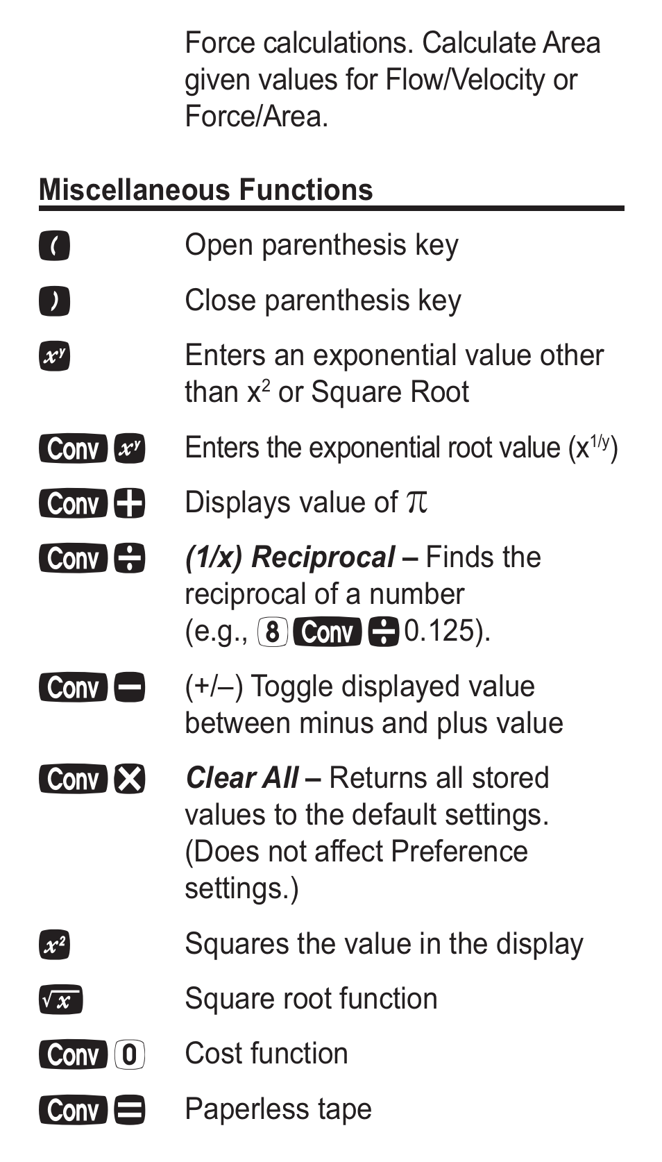 Calculated Industries 4095-B Pocket Reference Guide User Manual | Page 13 / 38