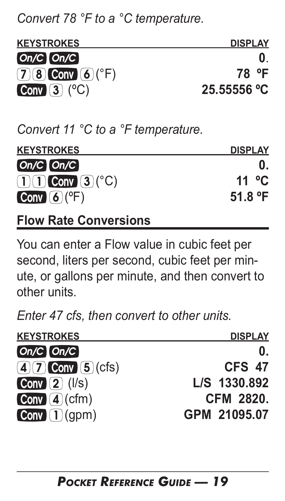 Calculated Industries 4095-B Pocket Reference Guide User Manual | Page 18 / 38