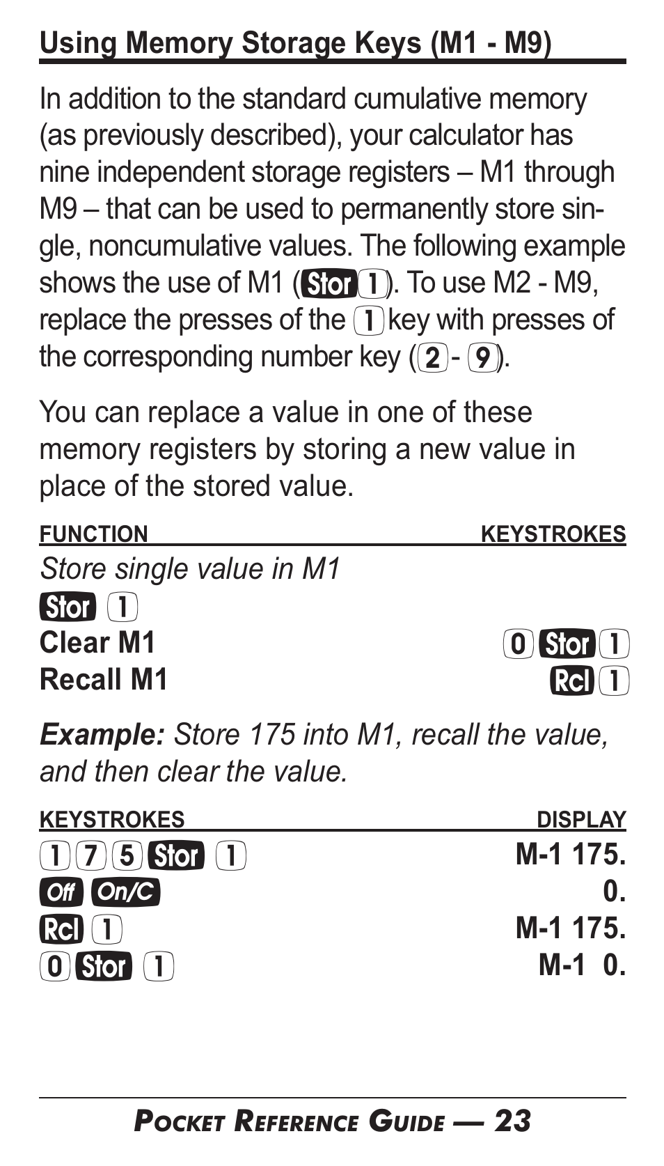 Calculated Industries 4095-B Pocket Reference Guide User Manual | Page 22 / 38