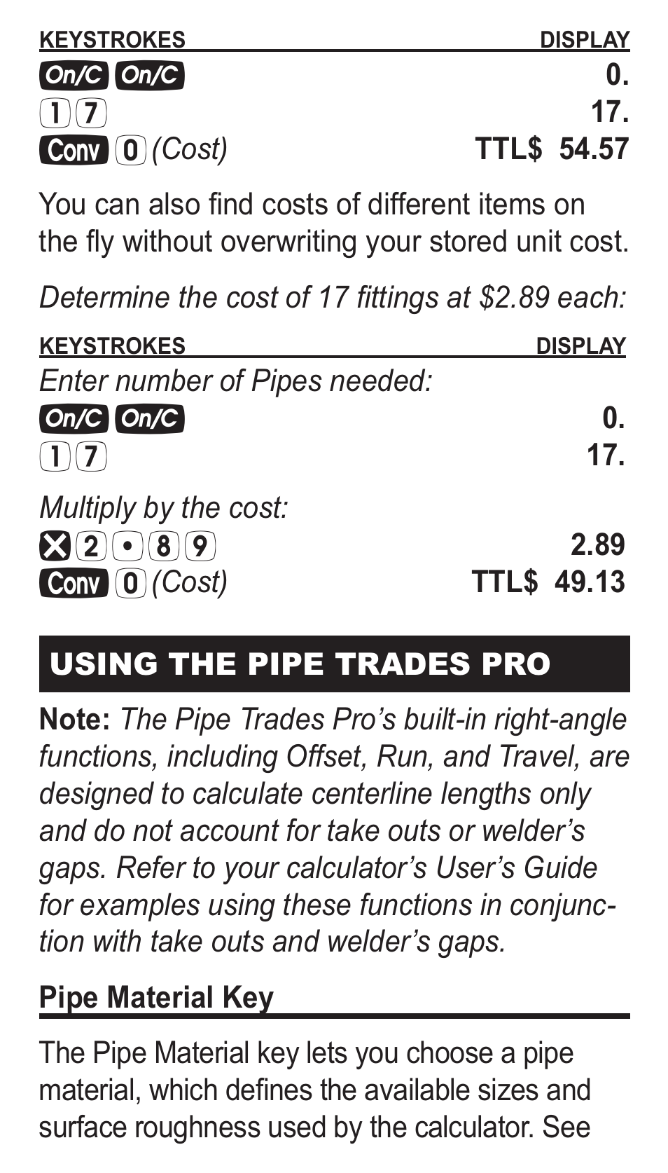 Calculated Industries 4095-B Pocket Reference Guide User Manual | Page 25 / 38