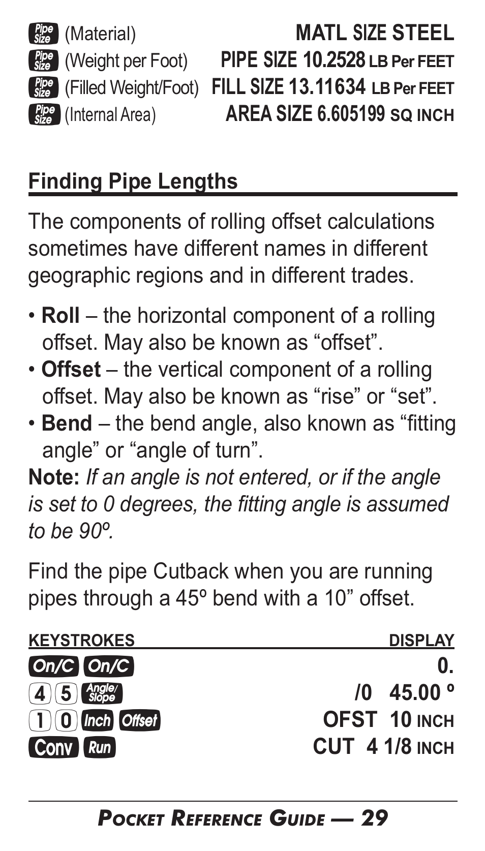 Calculated Industries 4095-B Pocket Reference Guide User Manual | Page 28 / 38