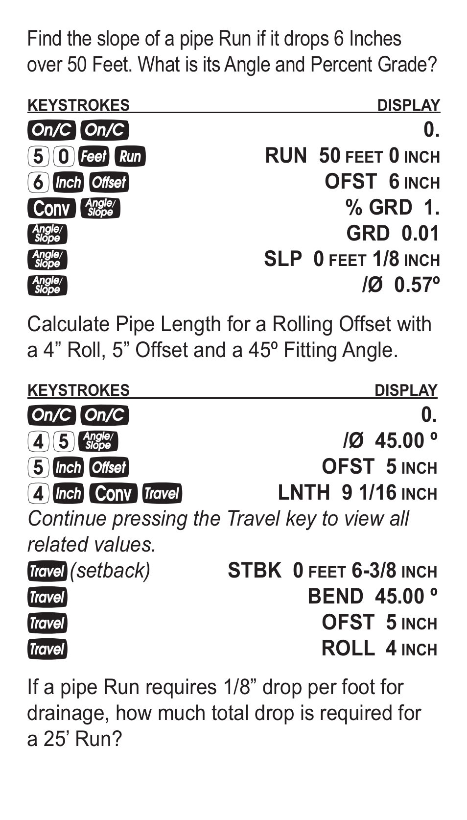 Calculated Industries 4095-B Pocket Reference Guide User Manual | Page 29 / 38
