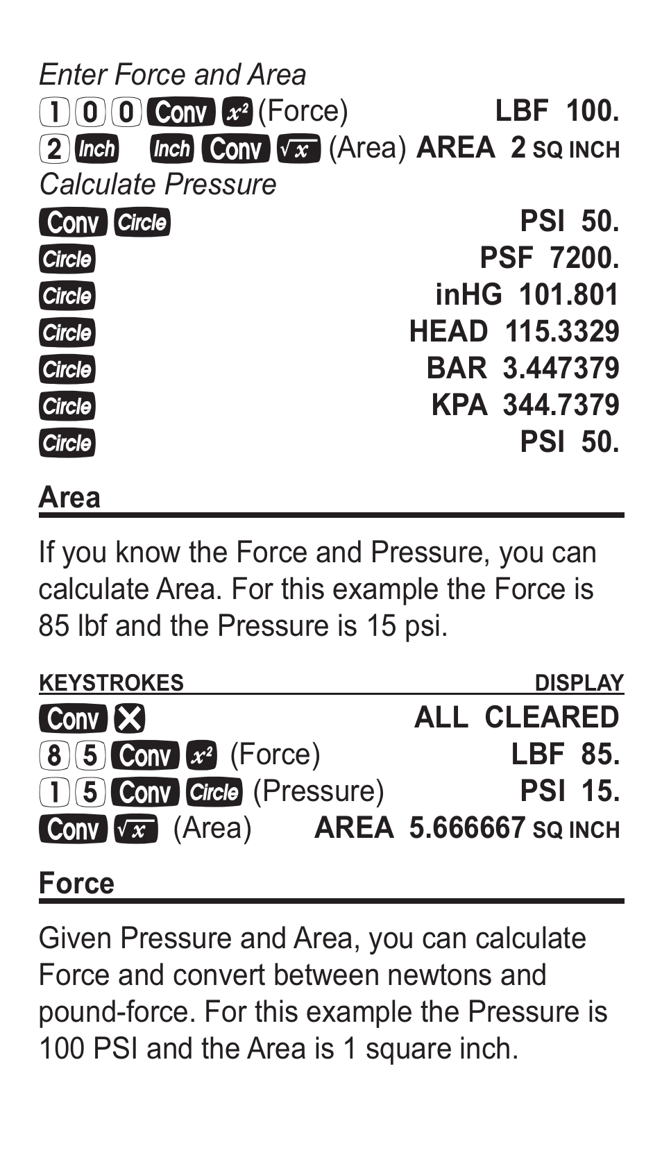 Calculated Industries 4095-B Pocket Reference Guide User Manual | Page 35 / 38