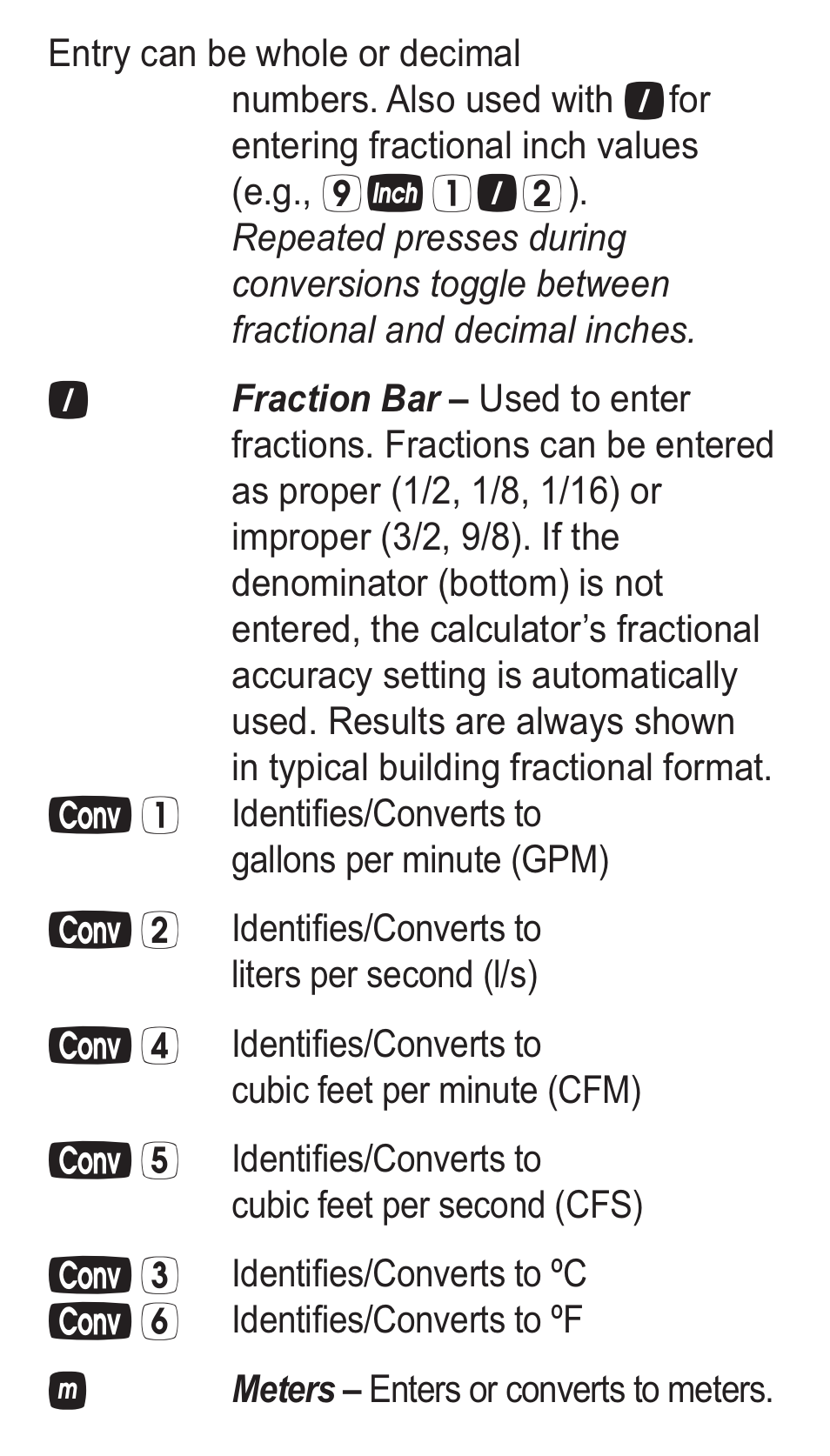 Calculated Industries 4095-B Pocket Reference Guide User Manual | Page 9 / 38