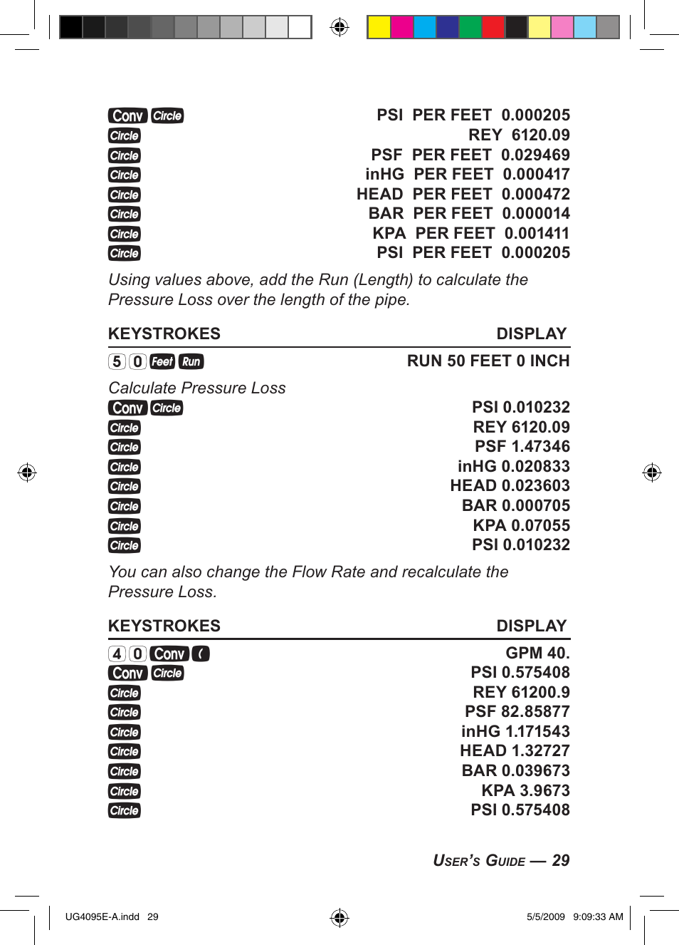 Calculated Industries 4095-A User Guide User Manual | Page 31 / 50