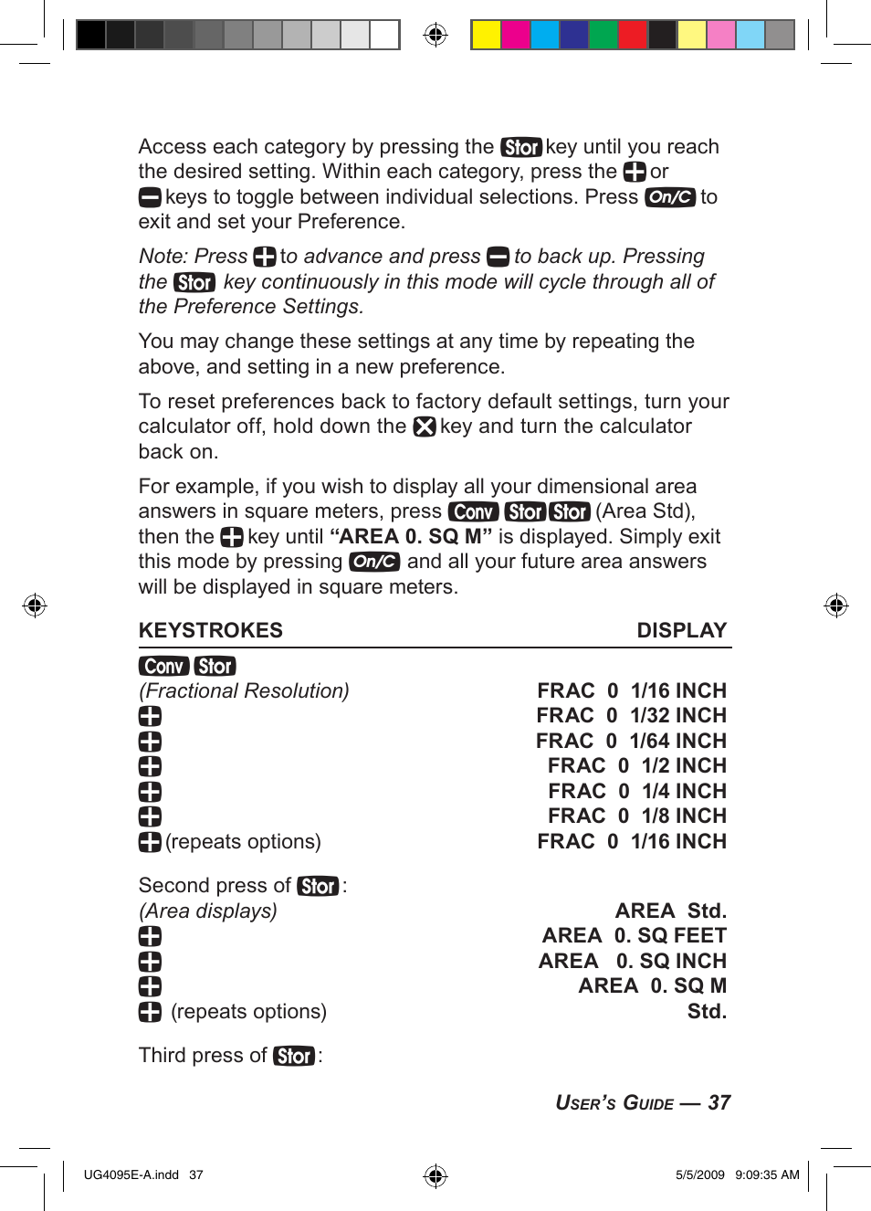 Calculated Industries 4095-A User Guide User Manual | Page 39 / 50