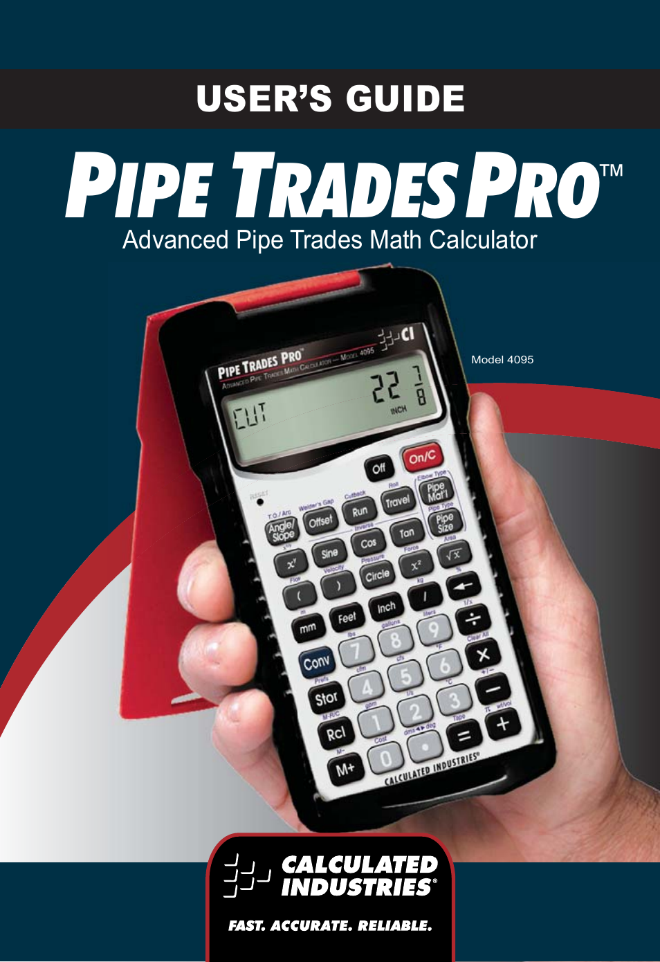 Calculated Industries 4095-B User Guide User Manual | 68 pages