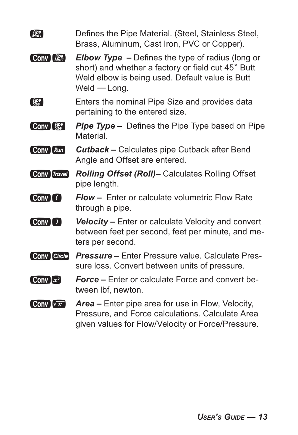 Calculated Industries 4095-B User Guide User Manual | Page 13 / 68
