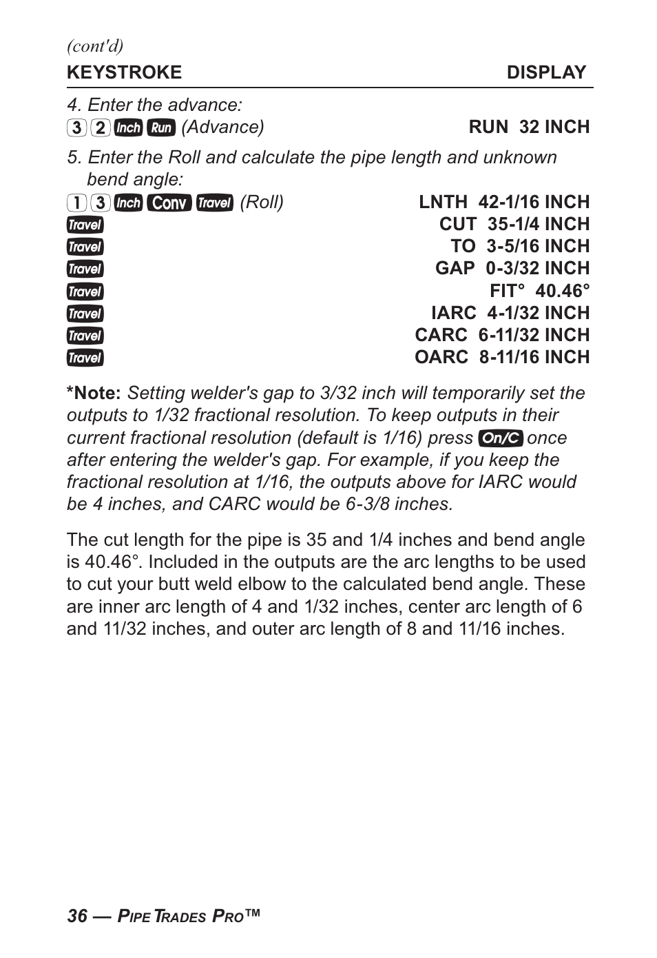 Calculated Industries 4095-B User Guide User Manual | Page 36 / 68
