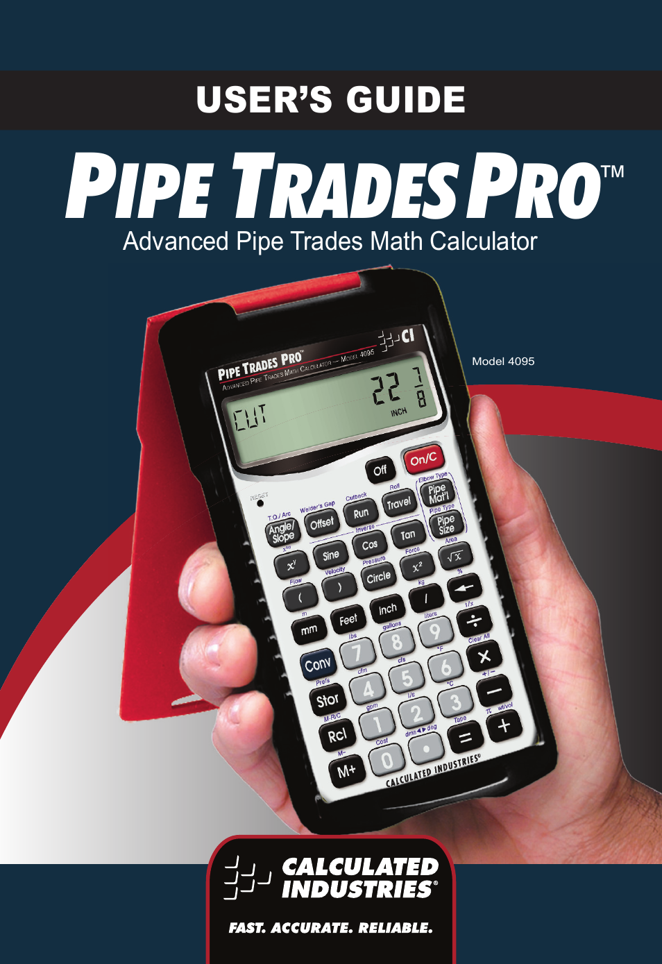 Calculated Industries 4095-C User Guide User Manual | 65 pages