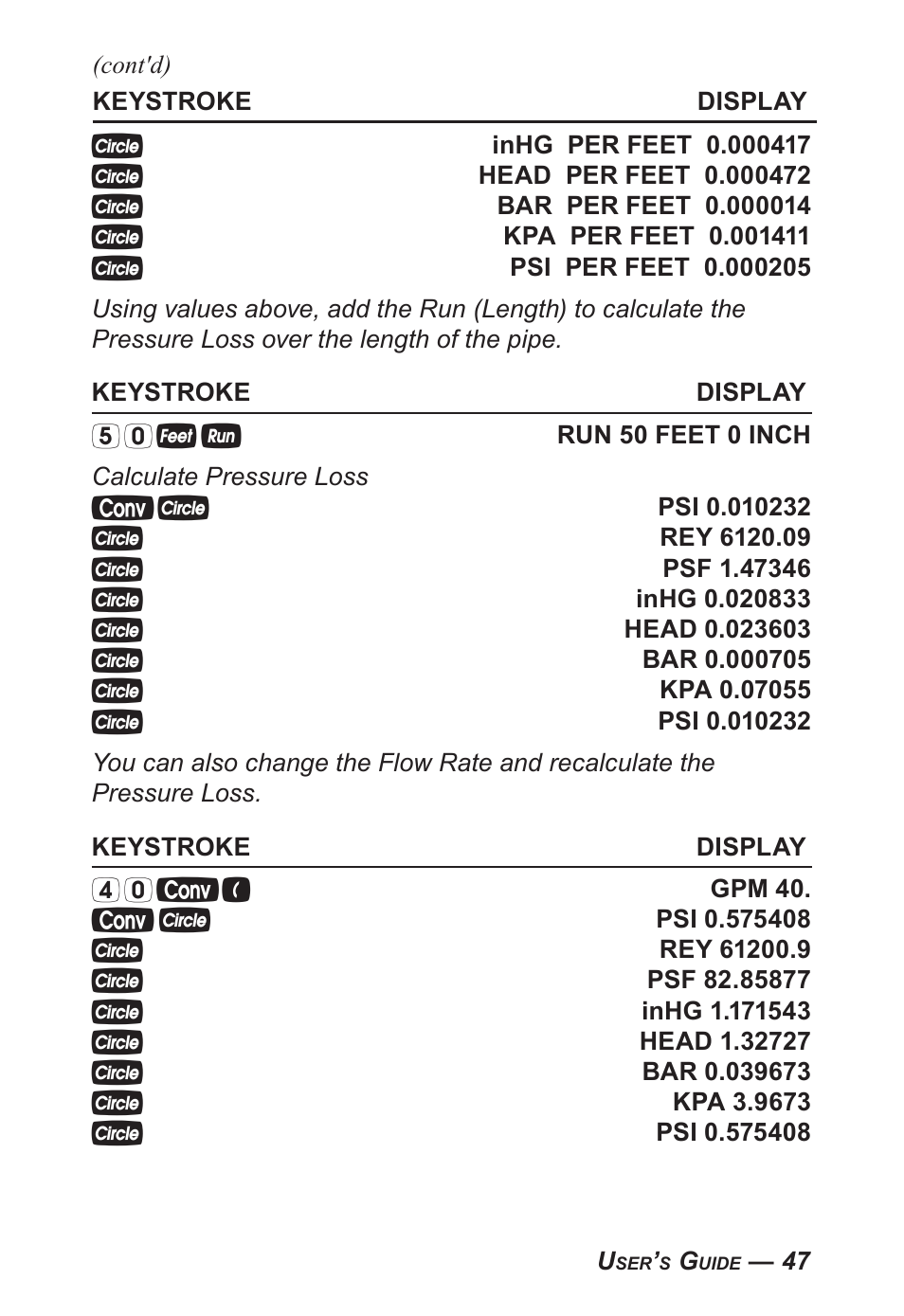Calculated Industries 4095-C User Guide User Manual | Page 46 / 65