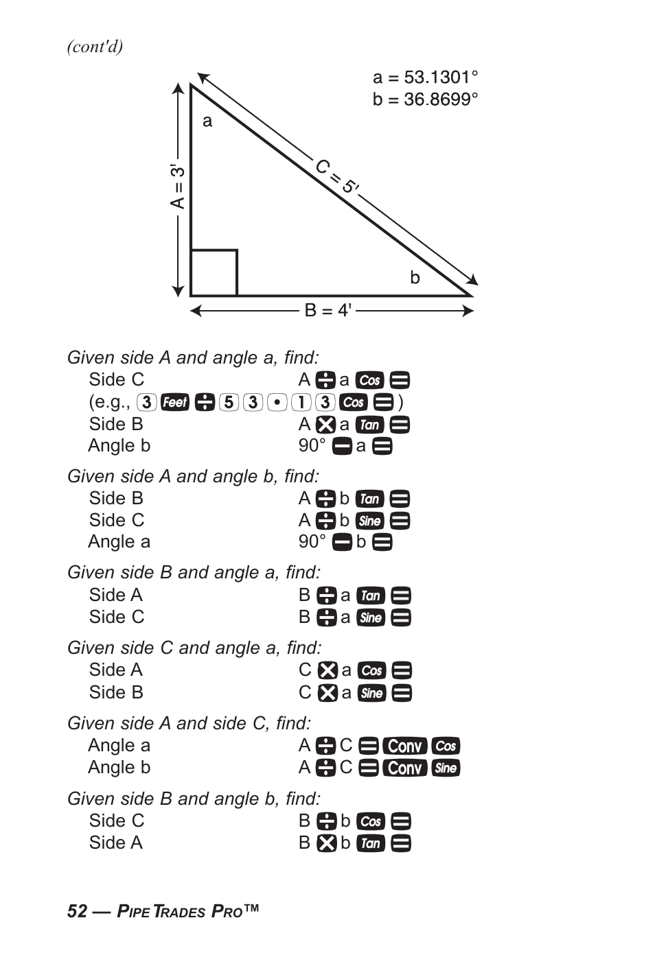 Calculated Industries 4095-C User Guide User Manual | Page 51 / 65