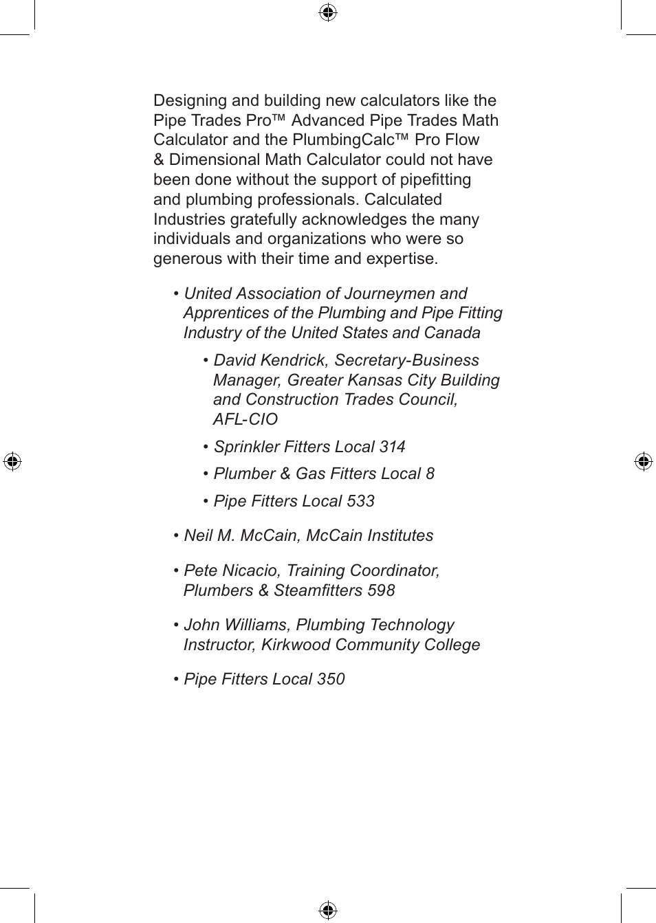 Calculated Industries 4094 User Guide User Manual | Page 2 / 44