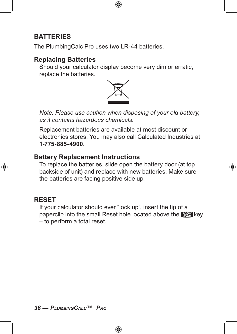 Calculated Industries 4094 User Guide User Manual | Page 38 / 44