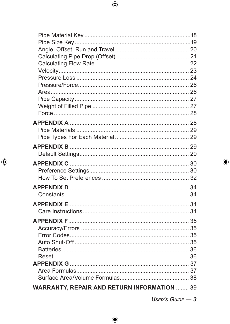 Calculated Industries 4094 User Guide User Manual | Page 5 / 44