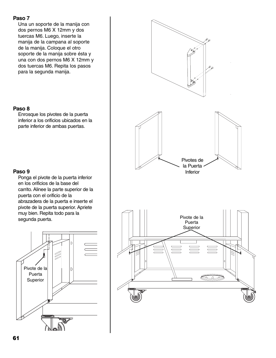 Brinkmann Charcoal/Gas Grill User Manual | Page 62 / 68