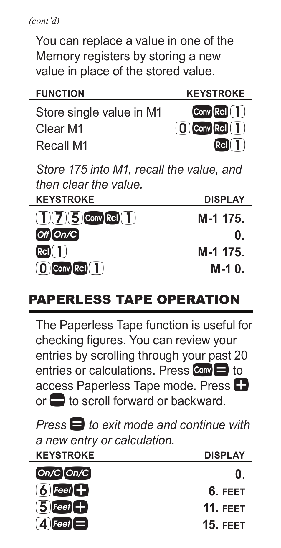 Gr 1, 0 gr 1, 175gr1 | 0gr1 | Calculated Industries 4400 User Manual | Page 21 / 50