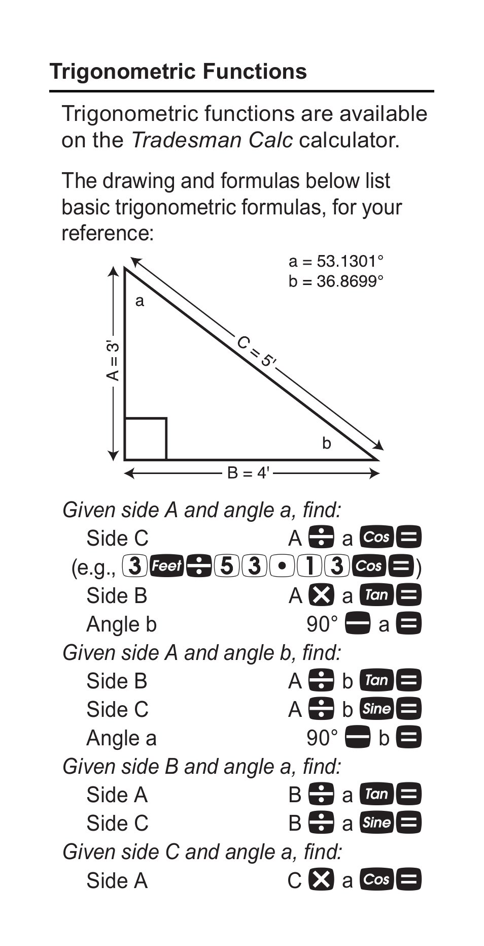 Calculated Industries 4400 User Manual | Page 39 / 50