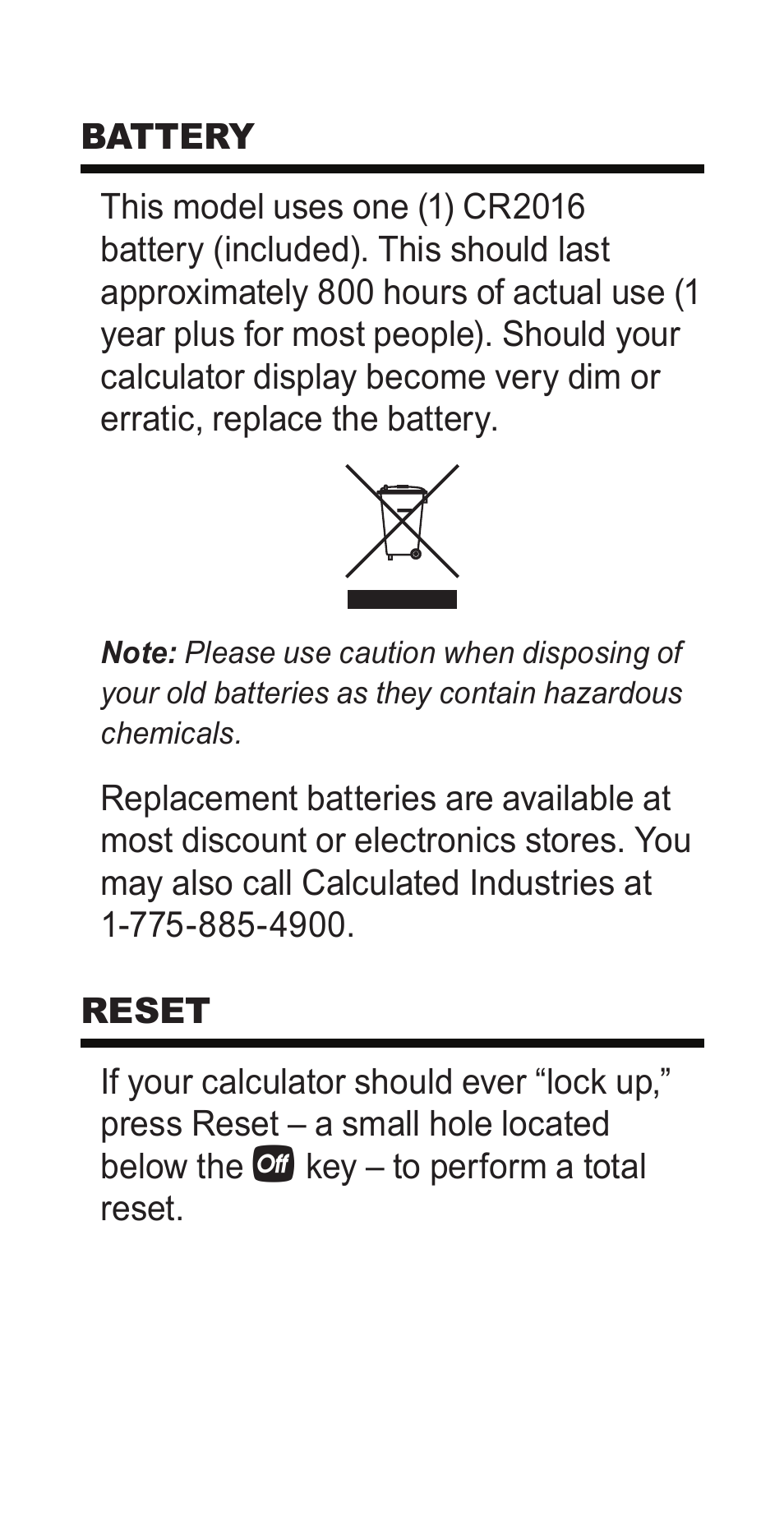 Calculated Industries 4400 User Manual | Page 43 / 50