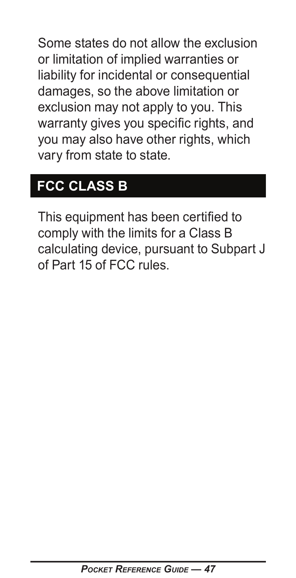 Calculated Industries 4400 User Manual | Page 48 / 50