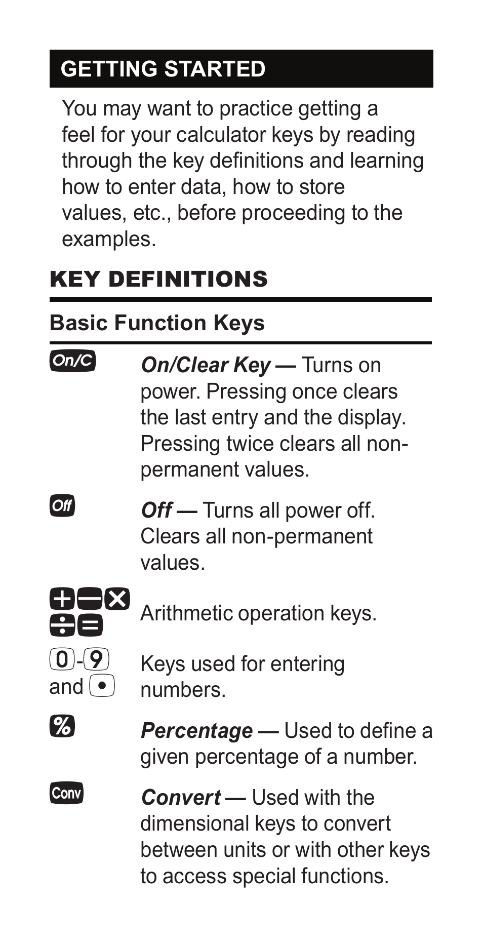 Calculated Industries 4400 User Manual | Page 5 / 50