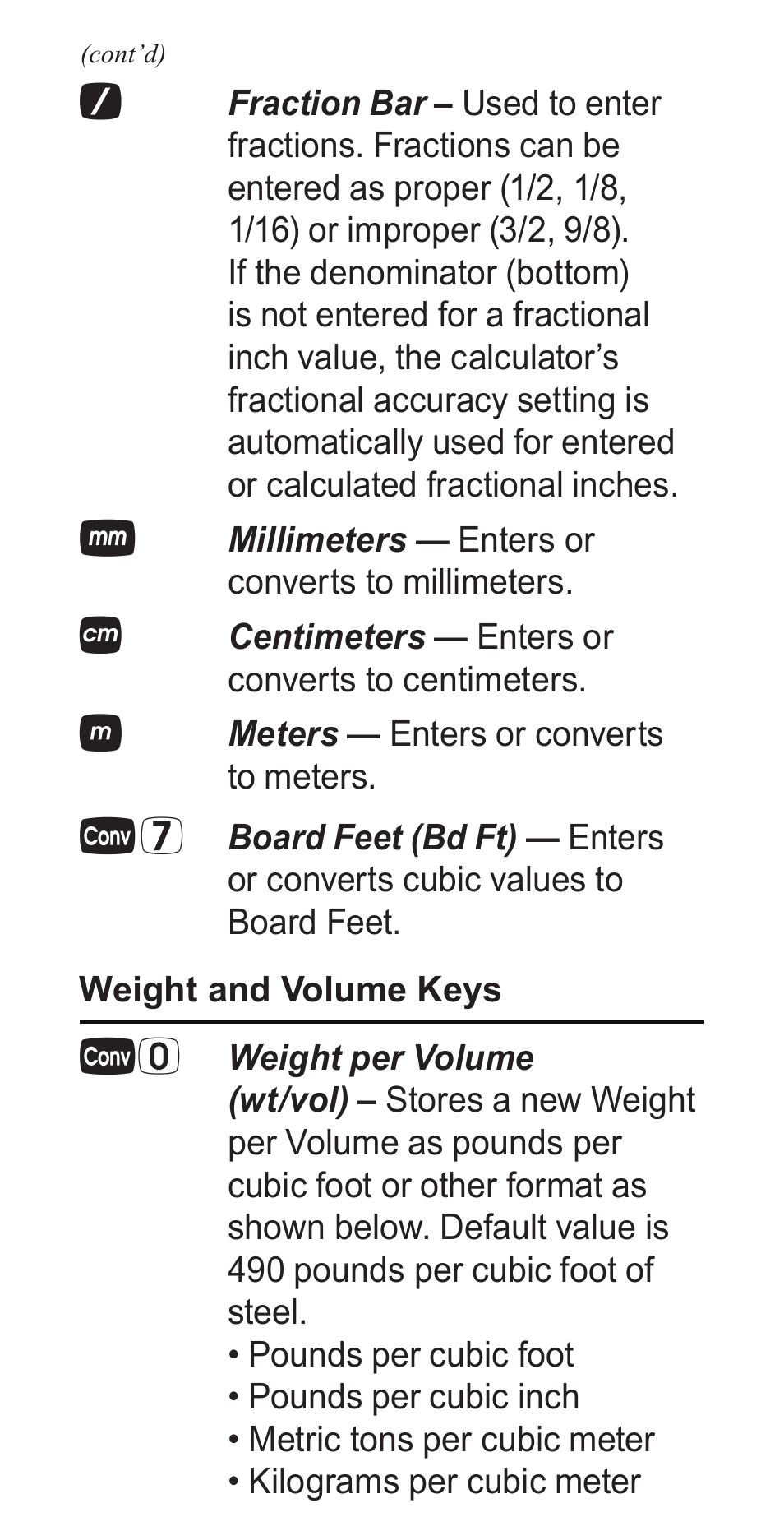 Calculated Industries 4400 User Manual | Page 7 / 50