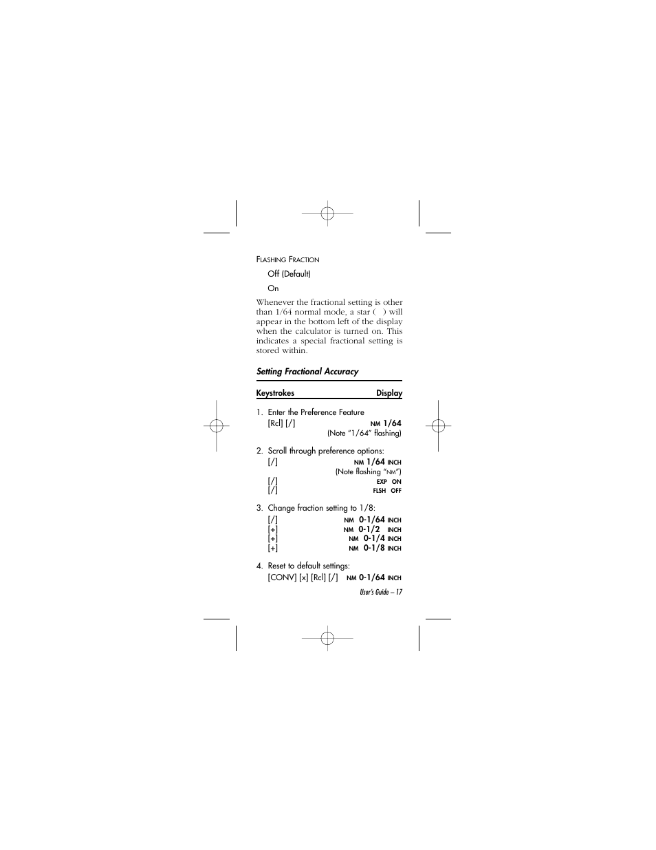 Calculated Industries 8015 User Manual | Page 17 / 64