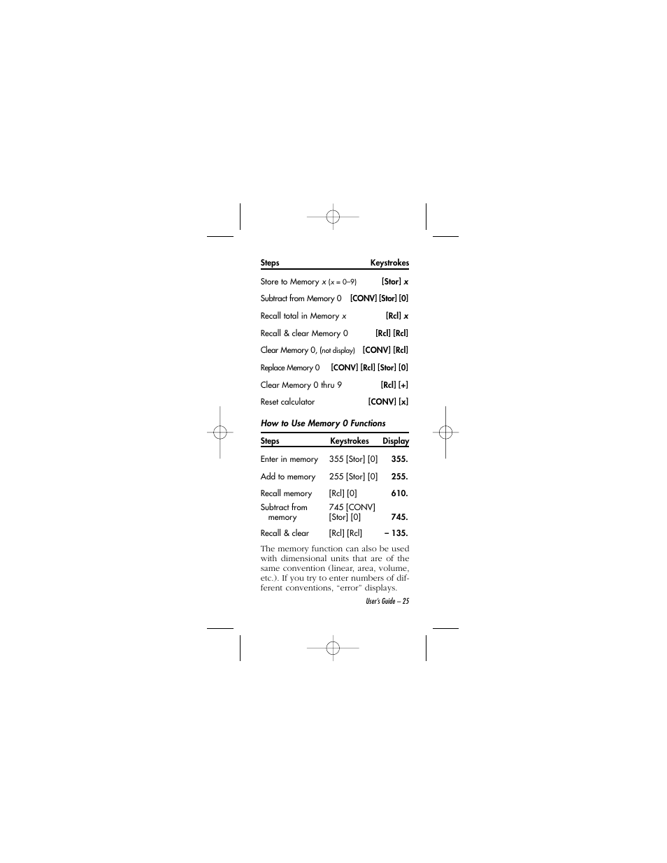 Calculated Industries 8015 User Manual | Page 25 / 64