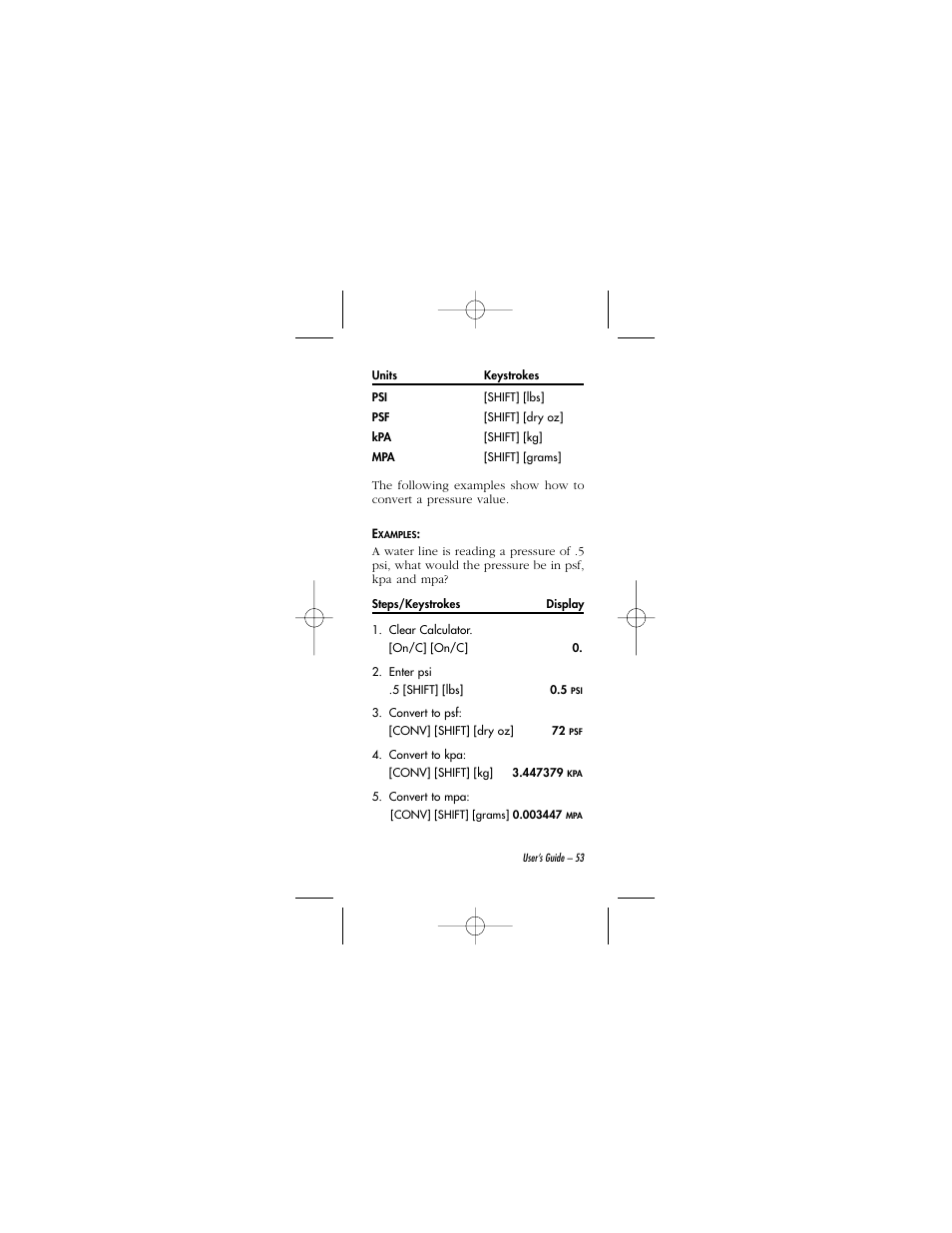 Calculated Industries 8015 User Manual | Page 53 / 64