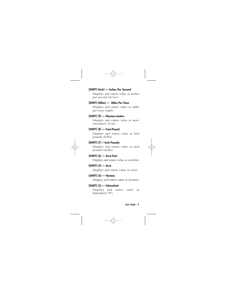 Calculated Industries 8015 User Manual | Page 9 / 64