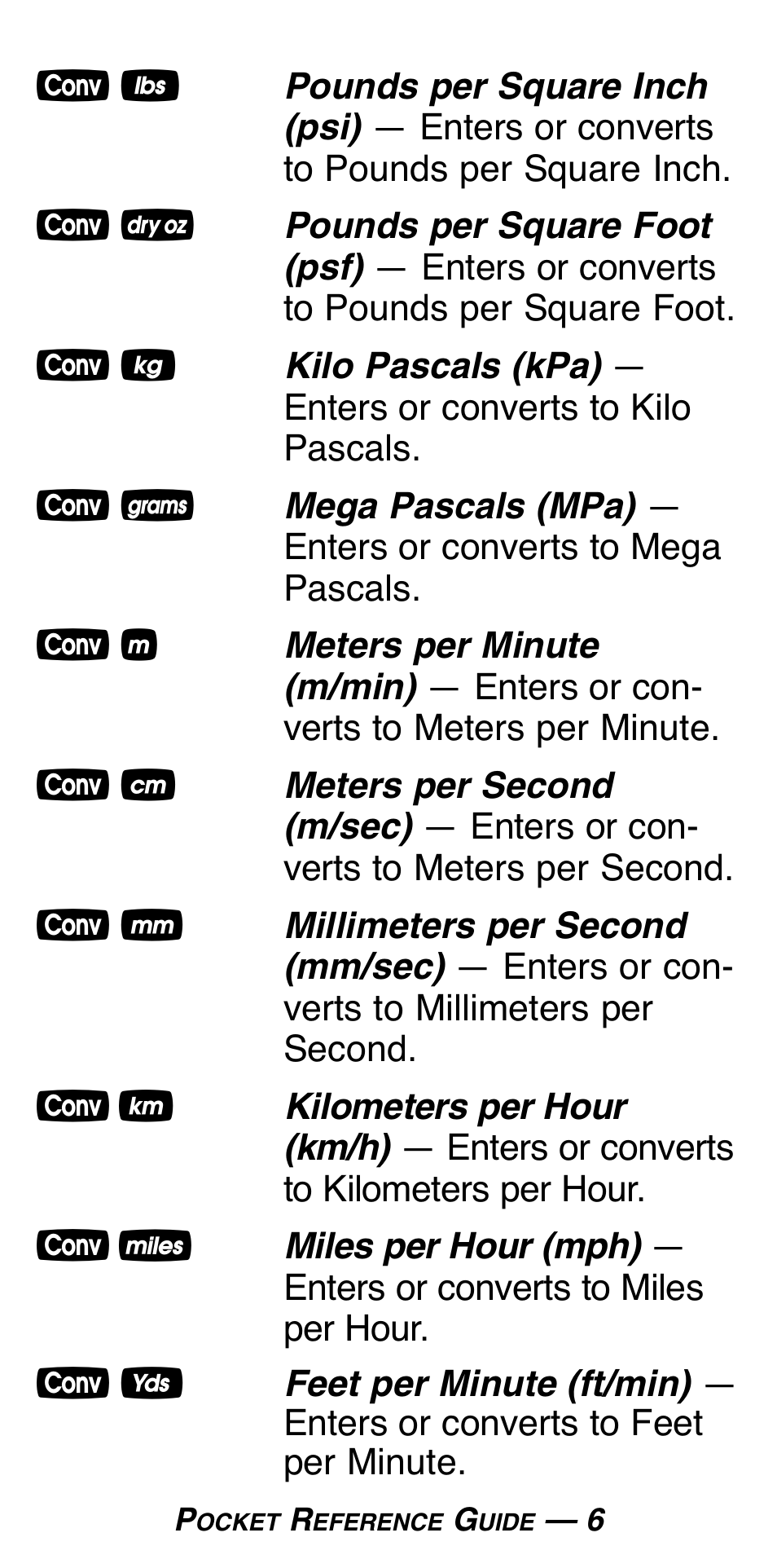 Calculated Industries 8025 User Manual | Page 10 / 47