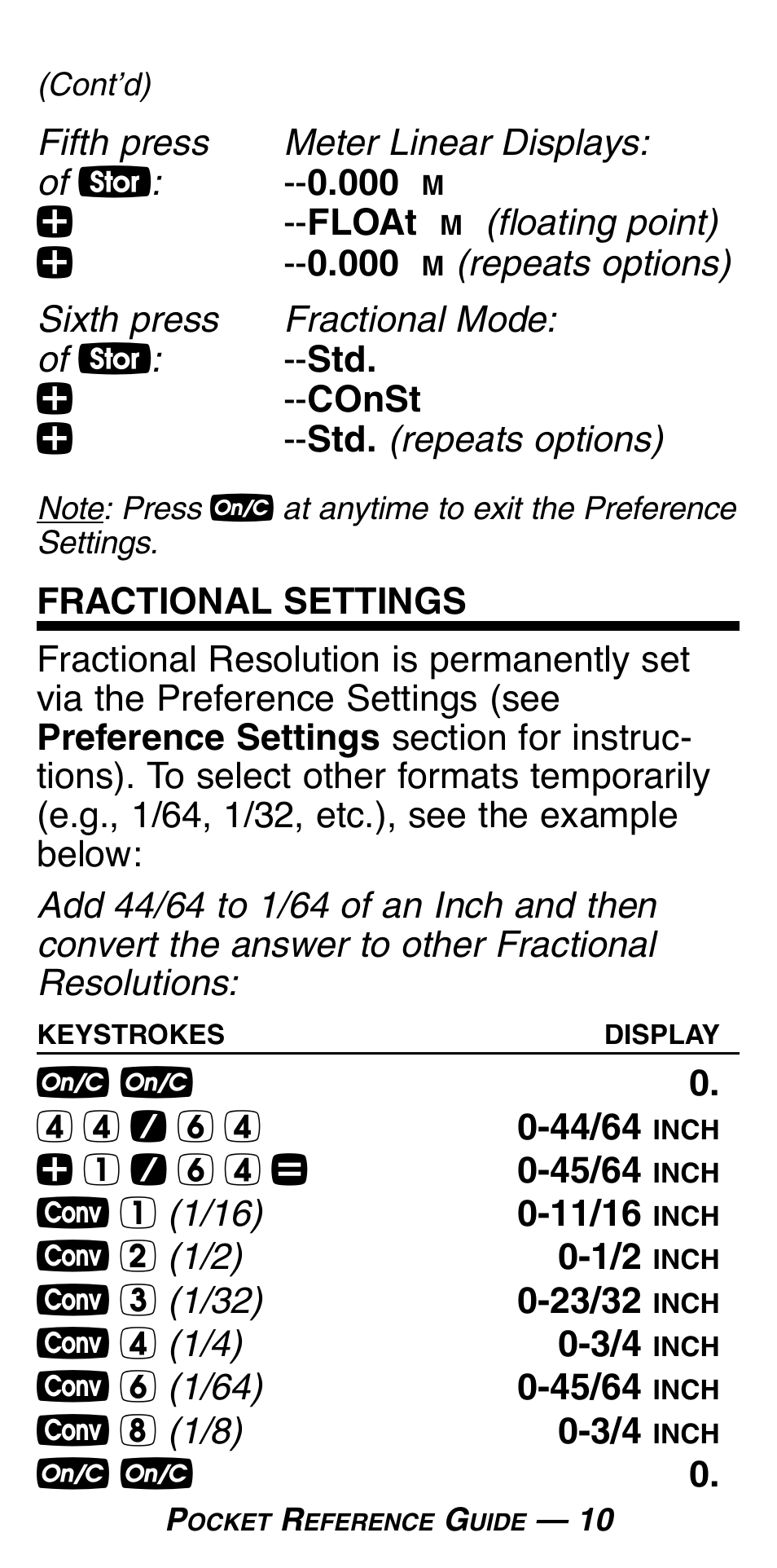 Calculated Industries 8025 User Manual | Page 14 / 47