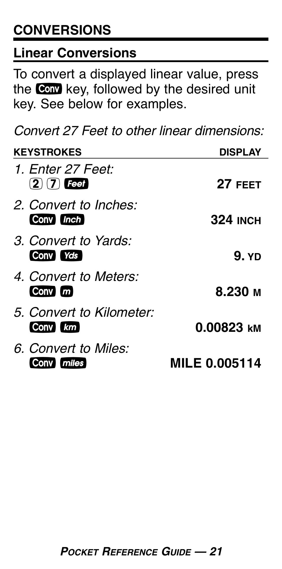 Calculated Industries 8025 User Manual | Page 25 / 47