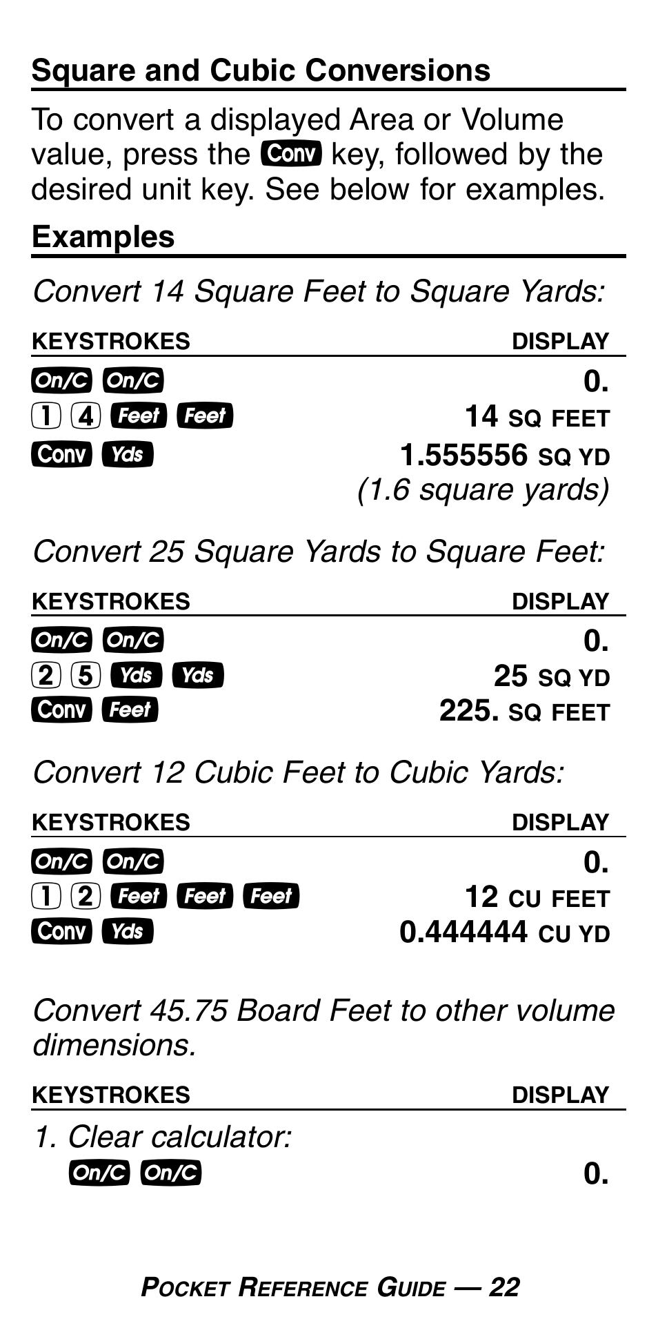 Calculated Industries 8025 User Manual | Page 26 / 47