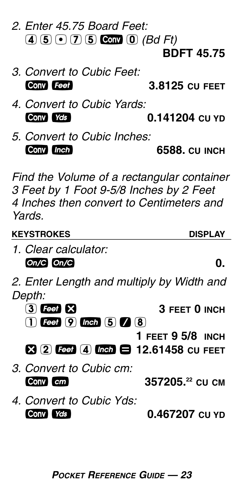 Calculated Industries 8025 User Manual | Page 27 / 47