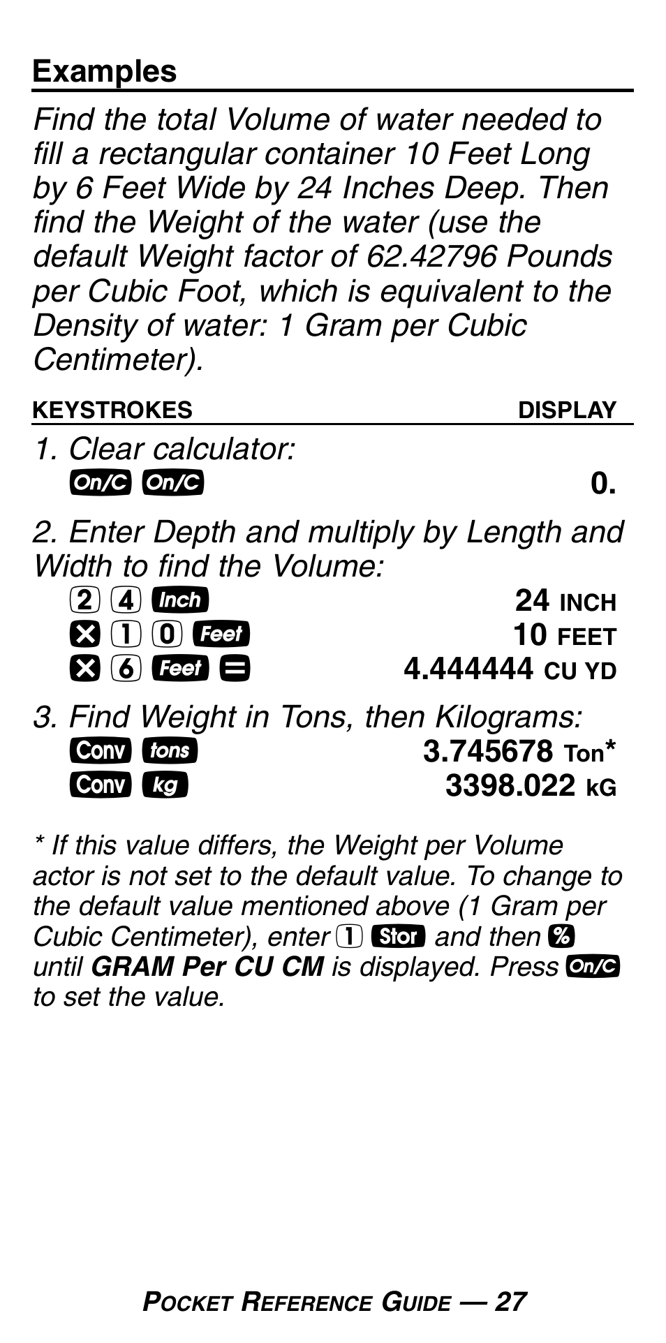 Calculated Industries 8025 User Manual | Page 31 / 47