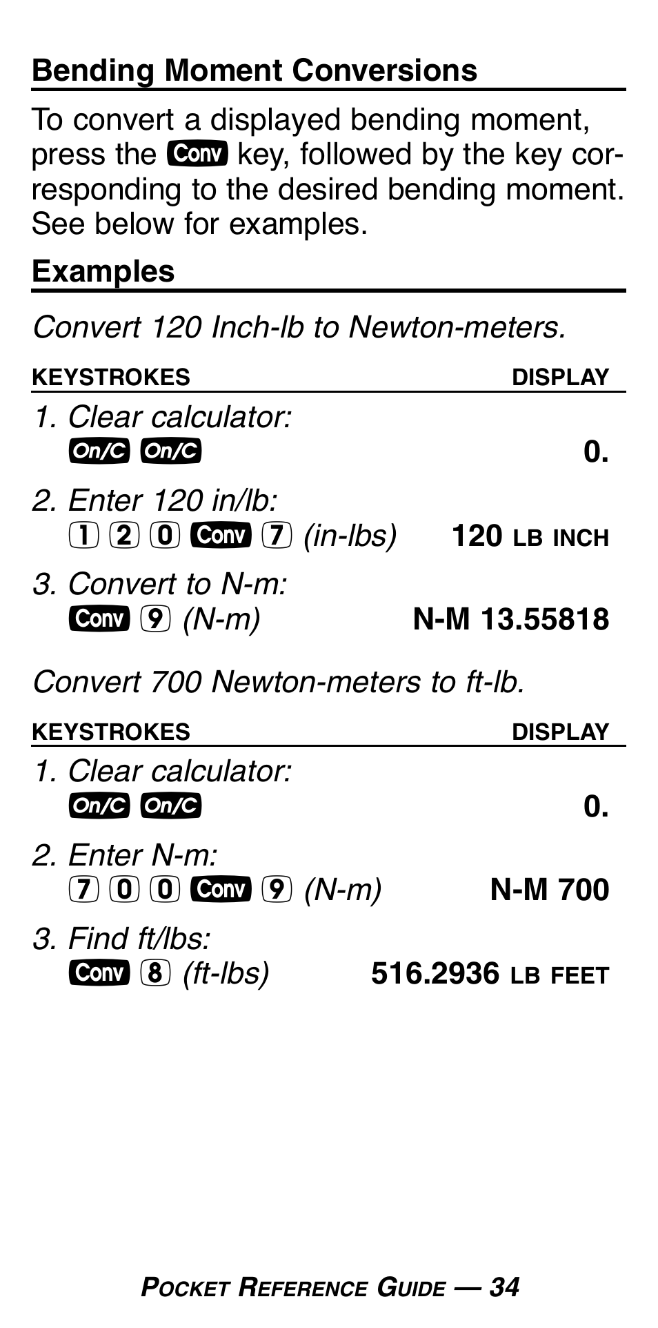 Calculated Industries 8025 User Manual | Page 38 / 47