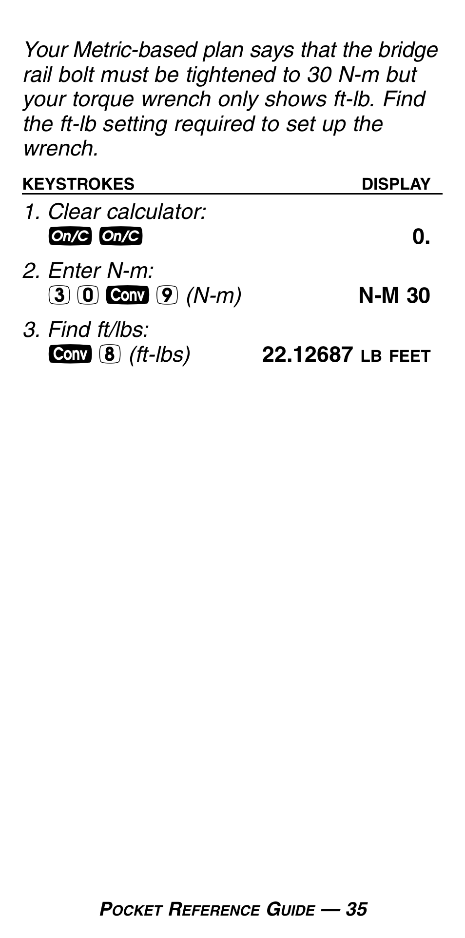 Calculated Industries 8025 User Manual | Page 39 / 47